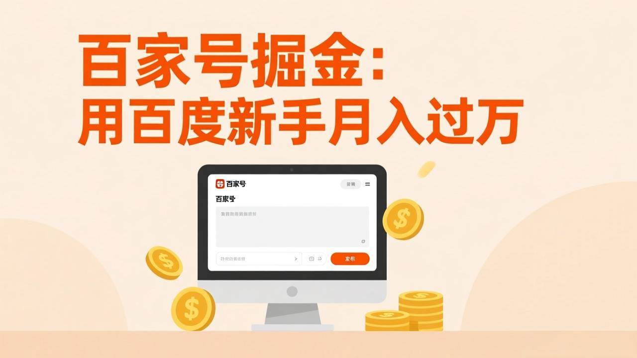 (3.7)家号掘金：用百度新手月入过万，日入300，无需引流，全新手机搬砖项目